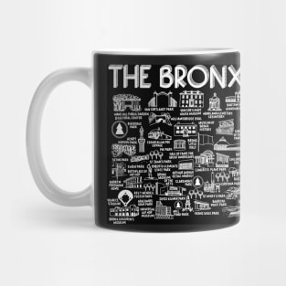 The Bronx Map Mug